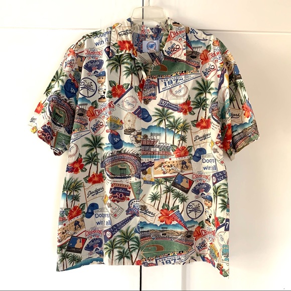 dodgers hawaiian shirt